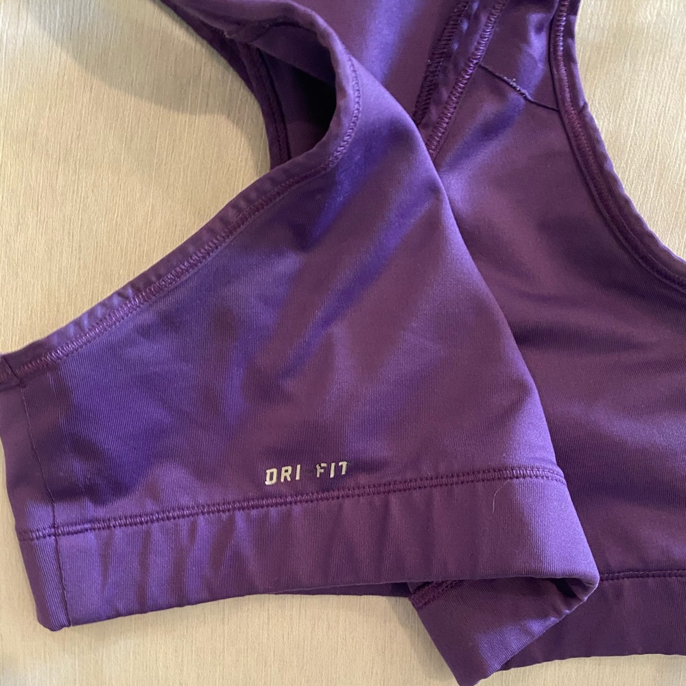 Nike Pro Sports Bra, purple, small - Picture 2 of 3